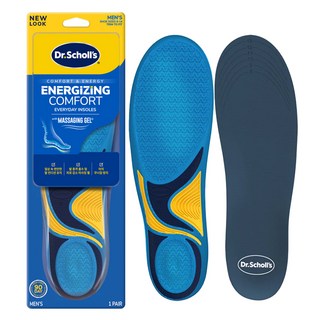 DrSchollsS 男士日常足底筋膜炎鞋墊 雙腳套組