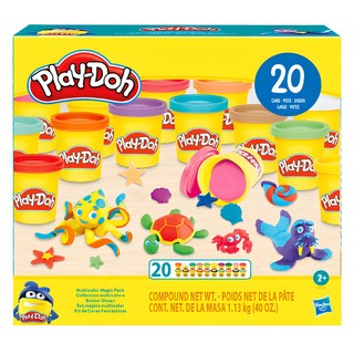 플레이도우 칼라도우 멀티팩 20p 세트, 혼합색상, 1.415kg, 1세트