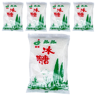展群 晶晶冰糖，天然甜而不膩，適合咖啡、高級飲品、白木耳、蓮子、酸梅湯等, 360g, 5包