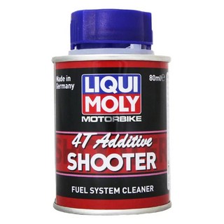 liquimoly 力魔 SHOOTER 4T 機車汽油效能提升劑 80ml 適用於四行程/噴射4T(速克達/重型機車/擋車) 清潔, 1瓶