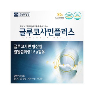 종근당건강 글루코사민 플러스, 180정, 1개