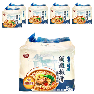 台酒 台酒麵攤 酒燉排骨風味湯麵 95g, 30包