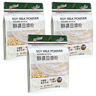 健康時代 醇濃豆漿粉, 500g, 3包