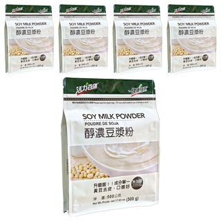 健康時代 醇濃豆漿粉, 500g, 5包