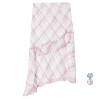 MIXXO 格紋不對稱裙