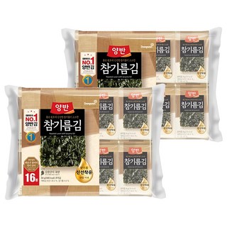 Dongwon 東遠 芝麻油海苔, 4g, 32包