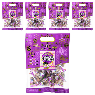 惠香 小葡萄三角包，梅子口味，酸甜Q軟, 210g, 5袋