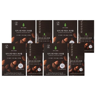 넛츠그린 아몬드 초코볼, 150g, 4개