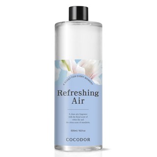 코코도르 대용량 디퓨저 리필, 리프레싱에어, 500ml, 1개