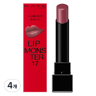 KATE 凱婷 怪獸級持色唇膏, 17 神秘玫瑰園, 4個
