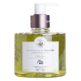 La Maison du Savon de Marseille 馬賽皂之家 純淨橄欖古法液體馬賽皂 全身清潔 成分單純, 330ml, 1瓶