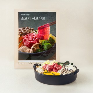 프레시지 소고기 샤브샤브 밀키트 2인분, 760g, 1개