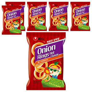 NONGSHIM 農心 洋蔥圈 辣味, 6包, 70g