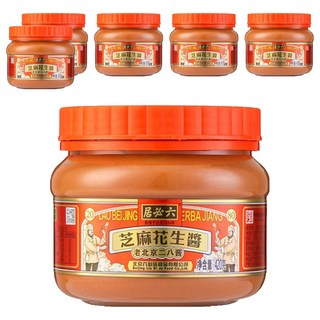 老北京花生芝麻拌芝麻醬, 420g, 6個