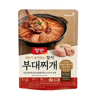 Dongwon 東遠 Yangban 鮪魚韓式部隊鍋, 460g, 1包