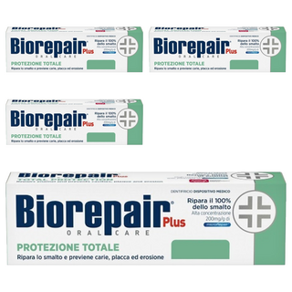 Biorepair 貝利達 全效加強型牙膏, 75ml, 4條