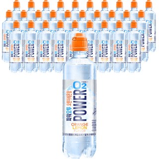 파워오투 오렌지레몬, 500ml, 48개