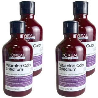 L'OREAL 巴黎萊雅PRO 夜燦矯色洗髮精 (300ml/瓶) 推薦, 4瓶