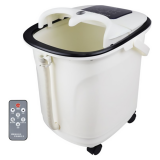 SUPA FINE 勳風 石墨烯觸控式電動滾輪足浴機 850W, HF-G6018, 白色