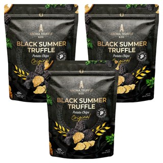 AROMATRUFFLE 黑松露洋芋片 原味, 100g, 3包