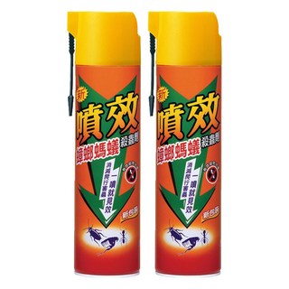 噴效 蟑螂螞蟻殺蟲劑, 600ml, 2瓶