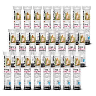ZANTIVA 維他命C&鋅發泡錠, 20錠, 24罐