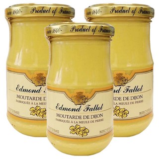 Edmond Fallot 法式芥末醬, 3個, 210g