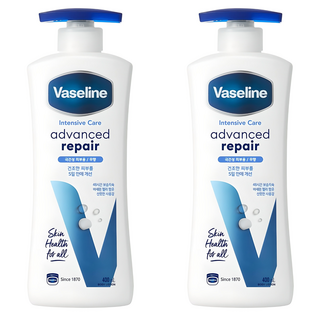 Vaseline 凡士林 專業修護潤膚露, 400ml, 2瓶