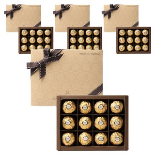 FERRERO ROCHER 金莎 金莎巧克力禮盒, 150g, 4盒