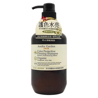 Amma Garden 艾瑪花園 洋甘菊 護色水亮強韌洗髮精, 750ml, 1瓶