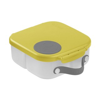 b.box 迷你野餐便當盒, 1L 容量, 檸檬黃, 1個