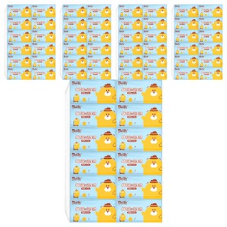 p&LiFE 奈芙 熊大吉抽不完衛生紙 2層 200張, 12入, 5個