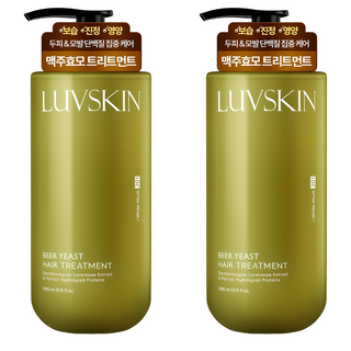 啤酒酵母護髮素 白麝香, 1L, 2瓶