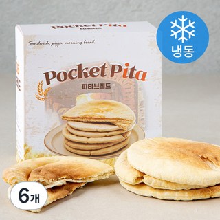 피타 브레드 (냉동), 390g, 1개입, 6개
