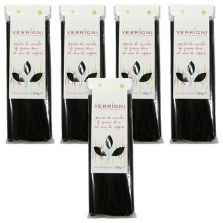 VERRIGNI 義大利墨魚麵, 500g, 5包