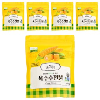 七甲農山玉米澱粉, 400g, 5包
