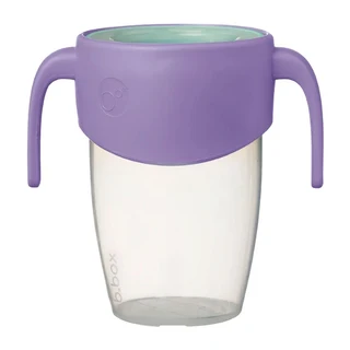 b.box 360度學習水杯 250ml 六個月以上適用, 紫藤色, 1個