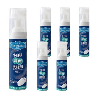 UdiLife 優的生活大師 小白鞋慕斯洗鞋劑 180ml, 6罐