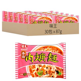 味王 香菇肉羹湯麵 87g, 30包