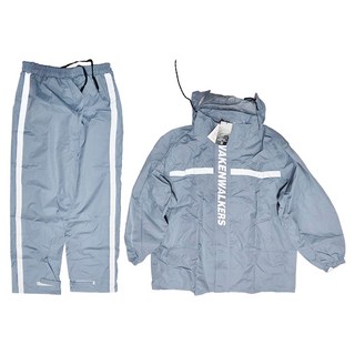 WOLF WALKERS 兩件式雨衣, 月光藍