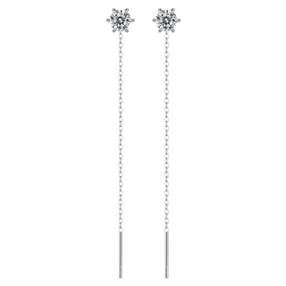 CF Diamond 耳環 莫桑鑽 E0052 50分, 扉凡