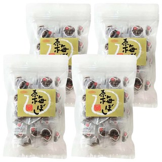 惠香食品 原梅 酸甜肉厚 去籽日式梅干 獨立單包裝, 60g, 4包