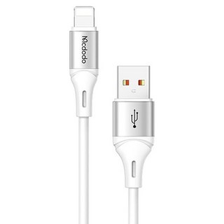 Mcdodo 麥多多 Alpha 矽膠快充線 3A數據線, 1.2m, 1條, White