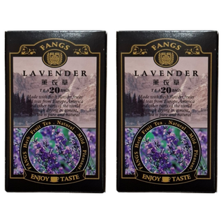 FANGS 方氏 薰衣草茶包 法國原產, 1.5g, 20包, 2盒