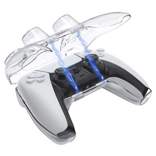 IINE 良值 PS5手柄磁吸保護殼, 透明, 1個