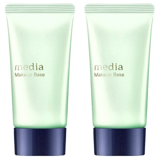media 媚點 美肌修色粧前乳, 高保濕 提亮膚色, 綠色, 2件