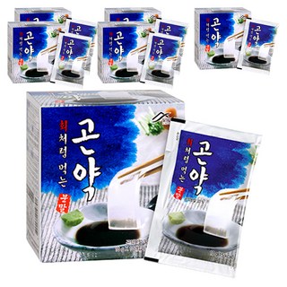 像密陽瓊脂刺身一樣吃的魔芋粉, 100g, 6個