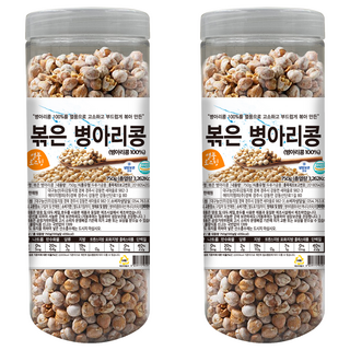 DGFARM 烤鷹嘴豆, 750g, 2罐