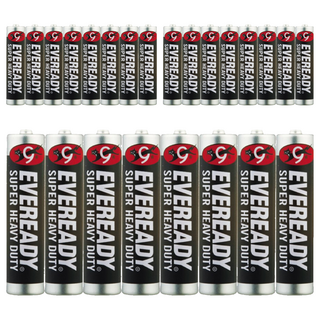 EVEREADY 永備 碳鋅電池 8顆, 品質封環, 不漏液保證, 零添加汞&鎘, 3組