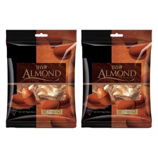 KAISER 甘百世 巧克力粉杏仁豆, 70g, 2袋